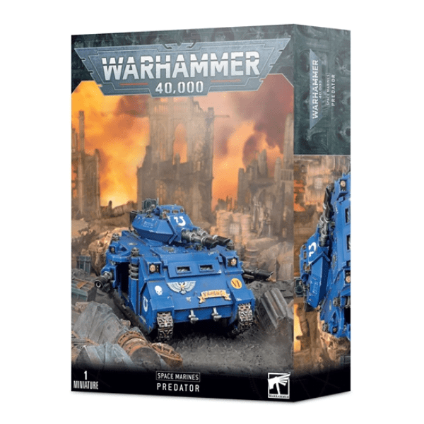 Space Marines Predator - WiredVillage Games - Games Workshop